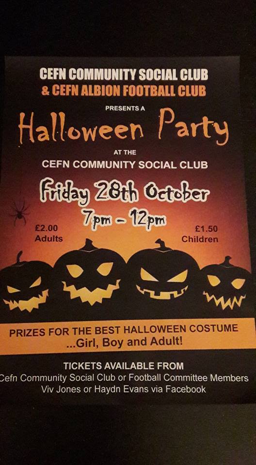 Family Halloween Party 28/10/16