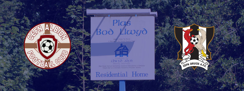 Cefn Mawr Residential Home to benefit from Druids v Albion Preseason friendly