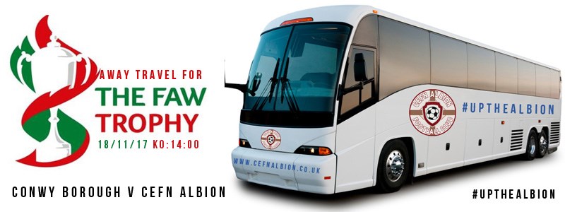 Welsh Trophy R4 | Conwy Borough (away) Travel News