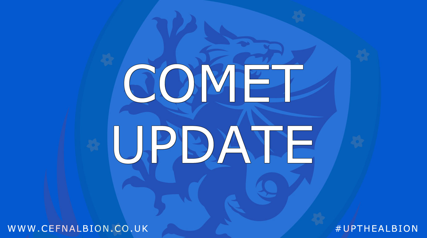 Deano embracing Comet