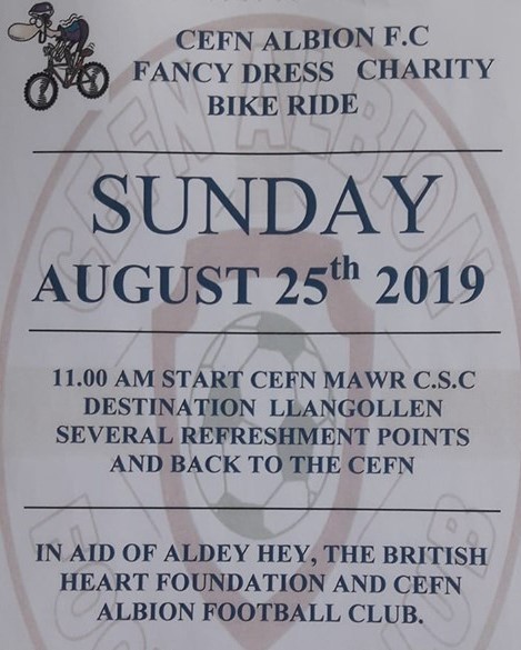 Fancy dress bike ride in aid Alder Hey & British Heart Foundation