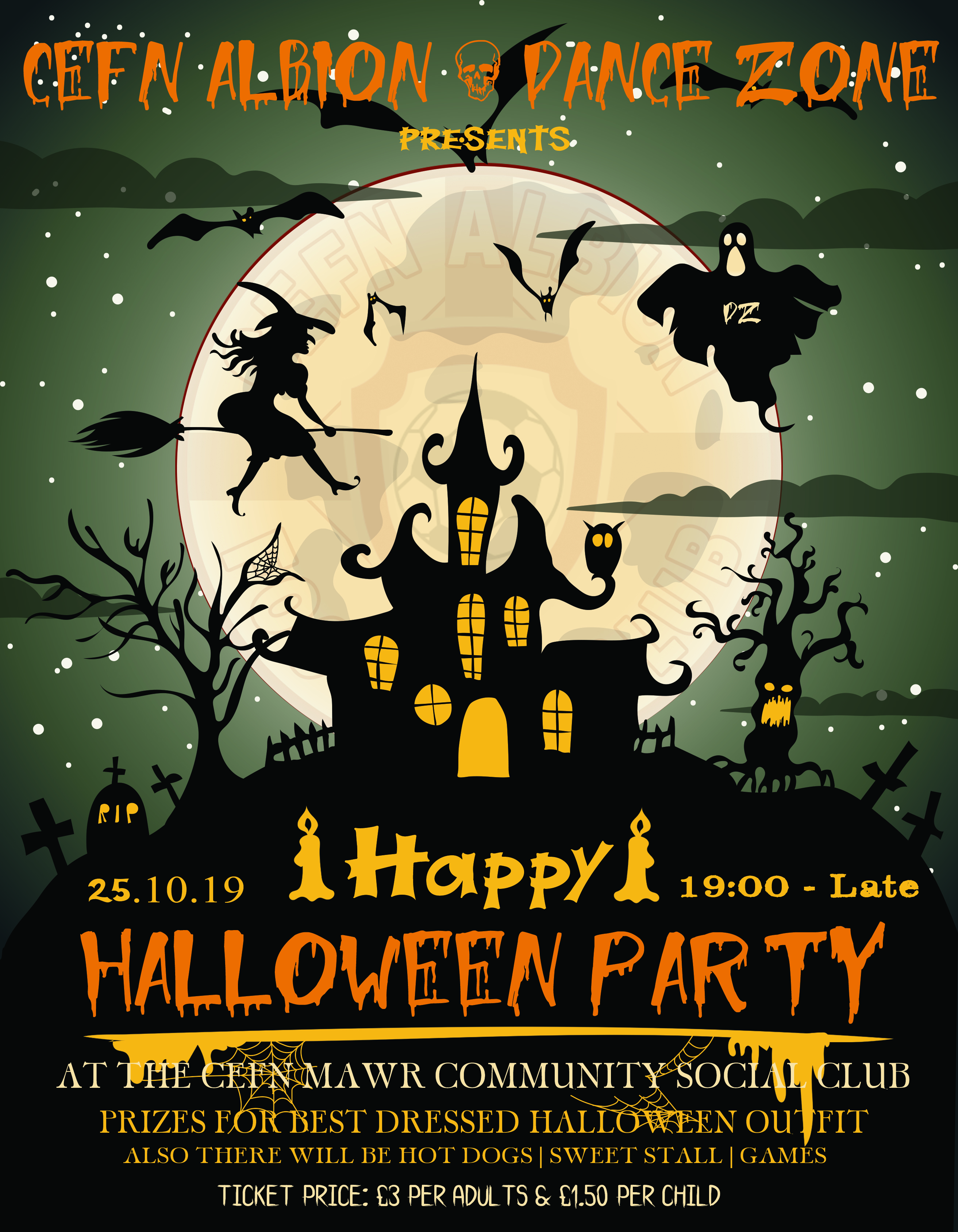 Albion & DZ Family Halloween party 25/10/19