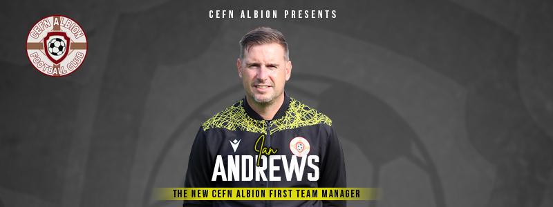 Ian Andrews Named First Team Manager