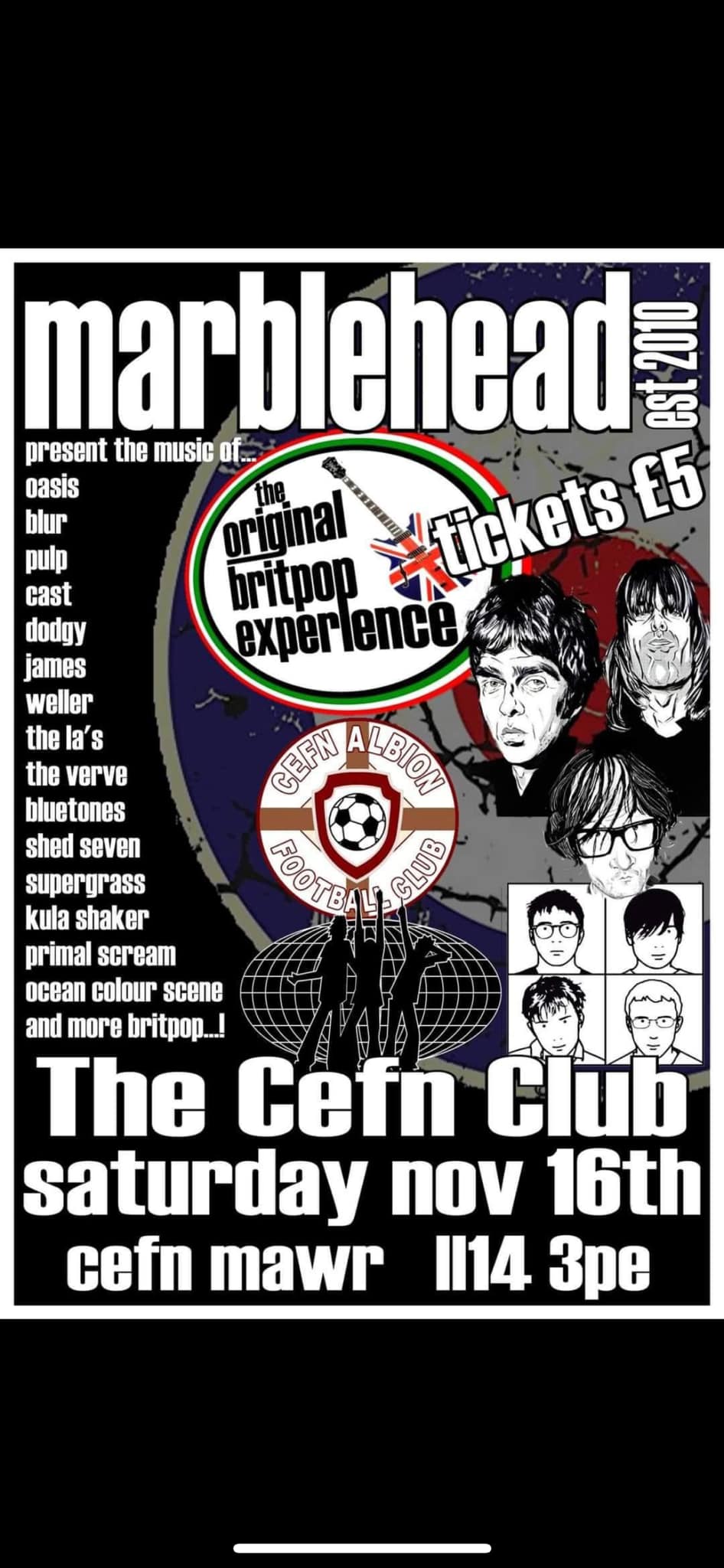 Marblehead johnson – live at the cefn club 16/11/2024