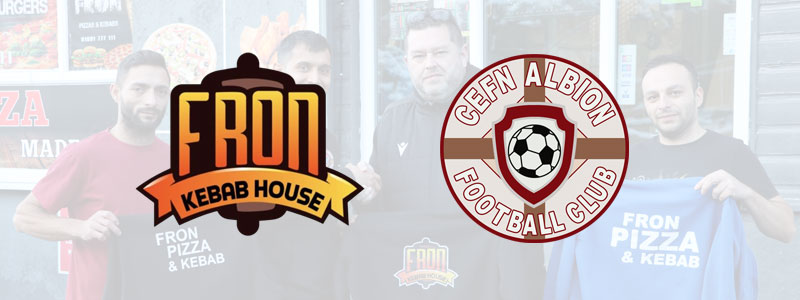 Fron Pizza and Kebab becomes a partner of Cefn Albion