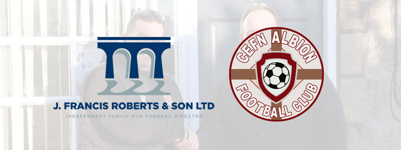 Francis Roberts Funeral Directors: Proud Partners of Cefn Albion FC